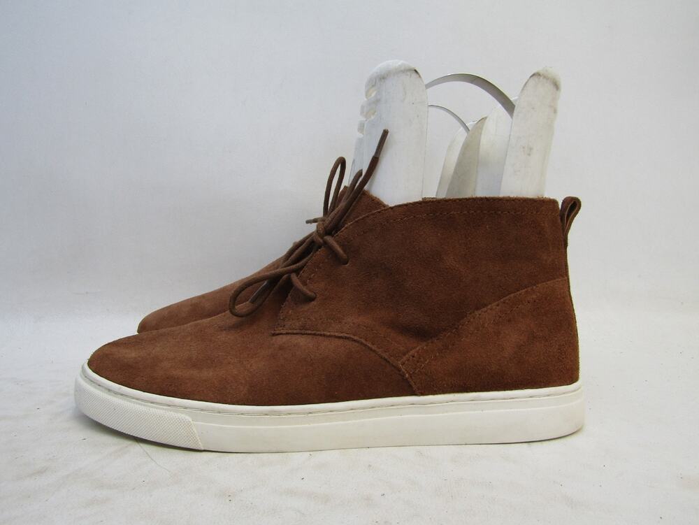 Lucky Brand Womens Size 10 M Brown Suede Lace Up Ankle Fashion Shoes